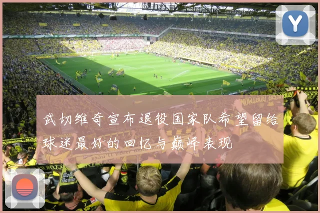 武切维奇宣布退役国家队希望留给球迷最好的回忆与巅峰表现